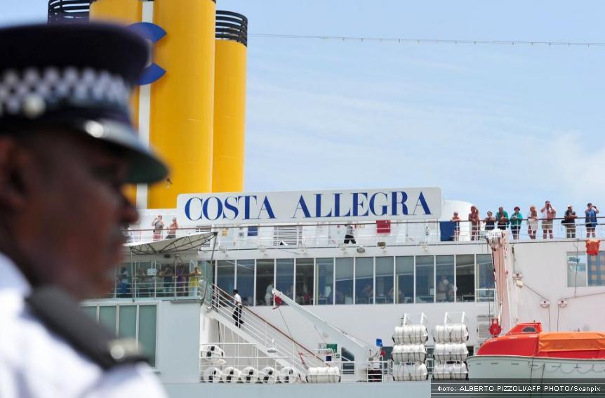 Фоторепортаж: Costa allegra. Спасибо, что не утонул