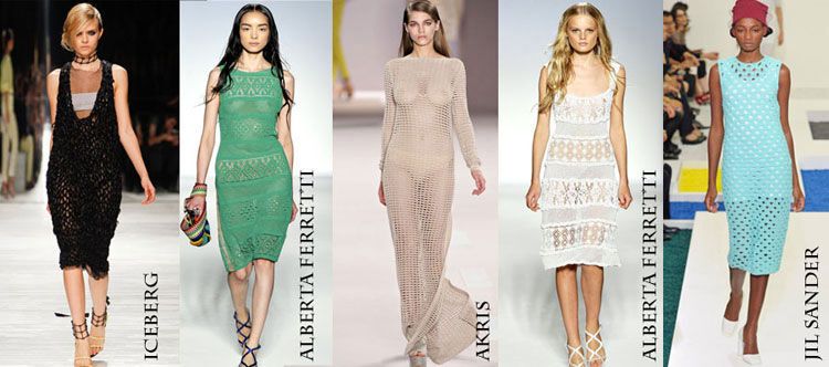 Самые модные платья весны 2012 года. Фото