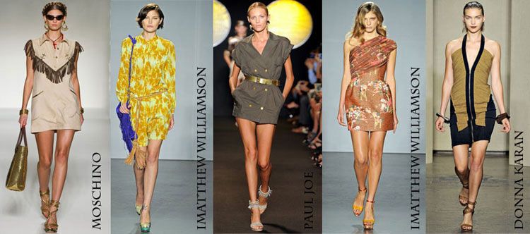 Самые модные платья весны 2012 года. Фото