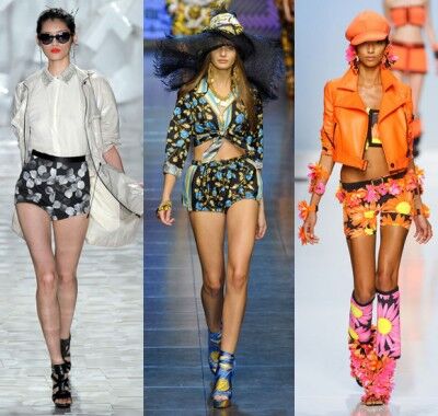 Модные шорты лета-2012