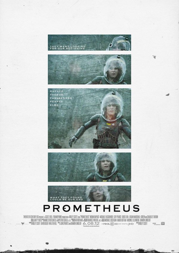 Жуткие постеры «Прометея»