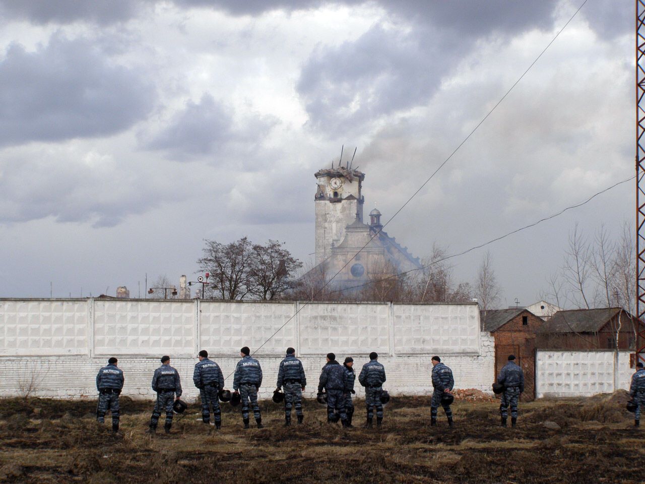 На Львівщині горіла колонія суворого режиму