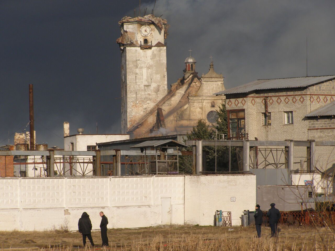 На Львівщині горіла колонія суворого режиму