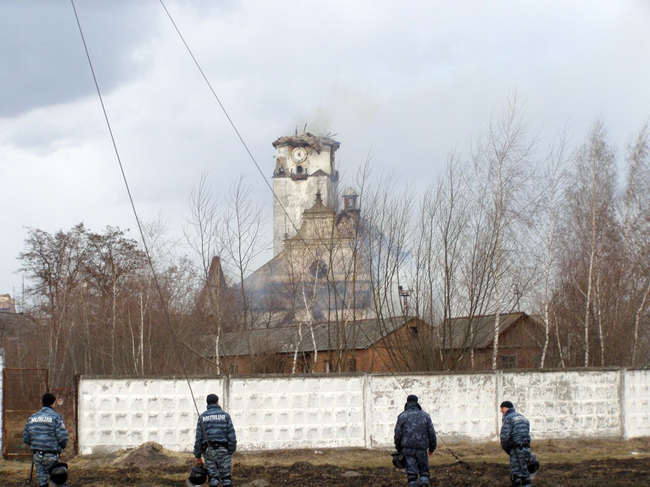 На Львівщині горіла колонія суворого режиму