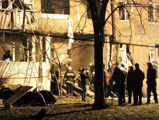 Последствия взрыва в Чернигове