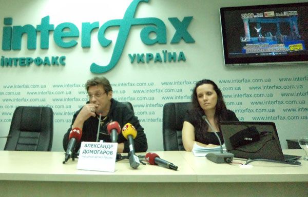Александр Домогаров привез в Киев добро и зло