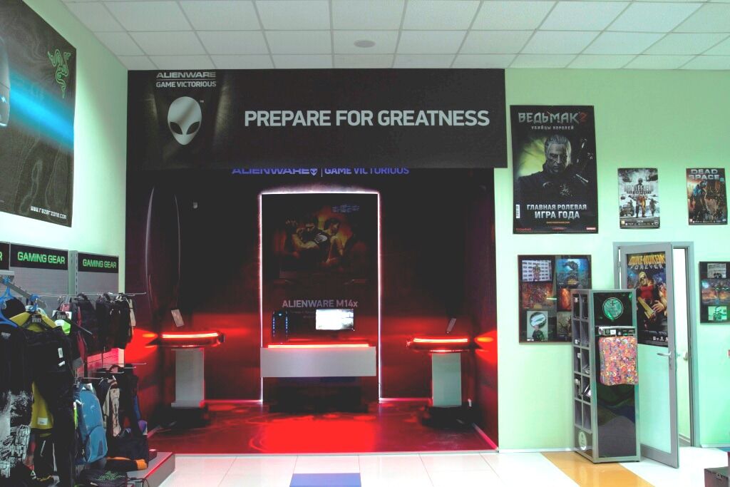 Dell презентует геймерскую зону Alienware в Украине. Фото