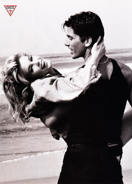 Клаудия Шиффер позирует для Guess. Фото