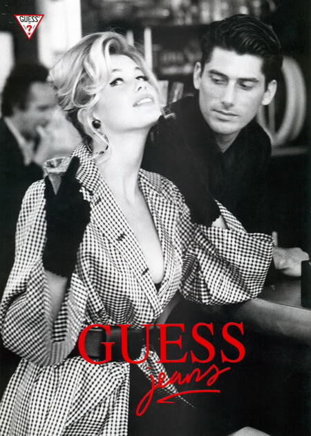 Клаудия Шиффер позирует для Guess. Фото