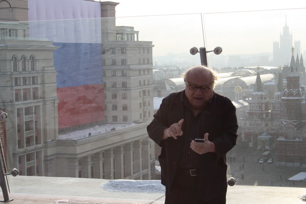 Дэнни ДеВито в Москве: а у вас есть президент?