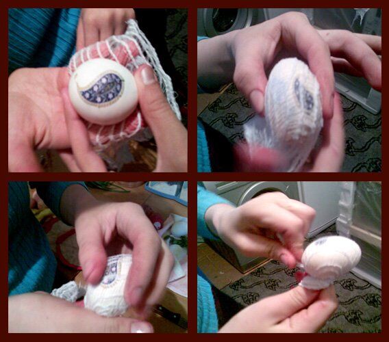 Красим яйца фиалками, куркумой и шпинатом. Фото