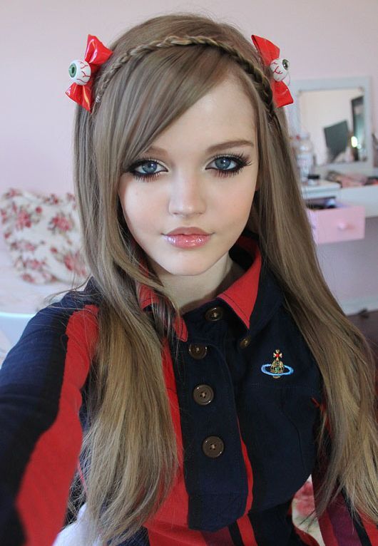 Шокирующая мода: девушки-куклы покорили Интернет. Фото. Видео