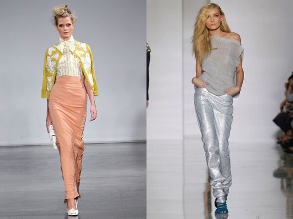 Самые модные длинные юбки лета 2012. Фото