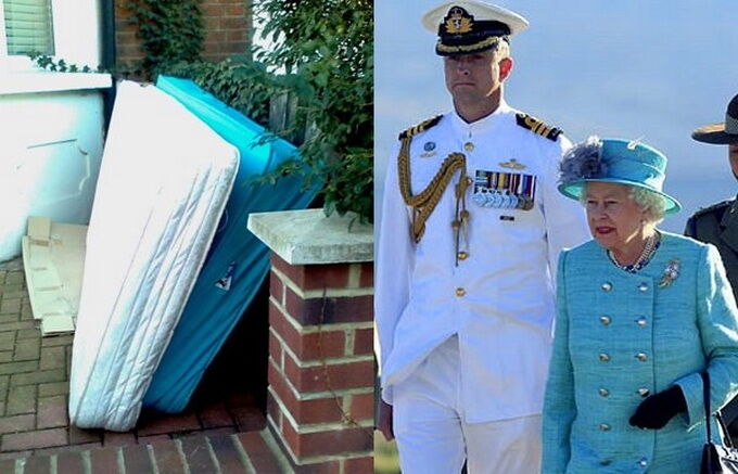 Звезды одеваются под старые матрасы. Фото