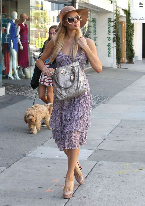 Пэрис Хилтон выбирает шоппинг. Фото