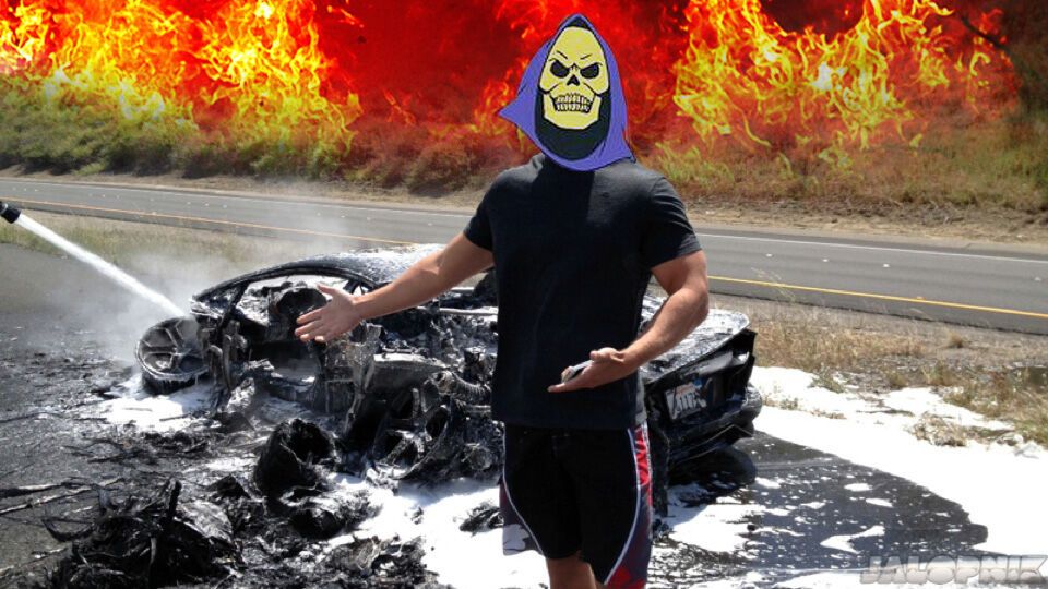 Американец, разбивший Lamborghini, стал звездой Интернета. Фото, видео 