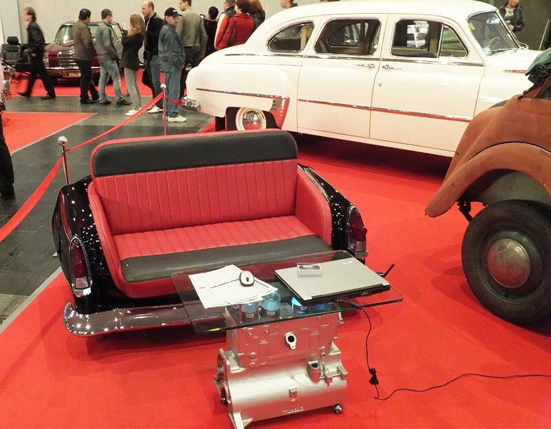 "Киношные" авто с киевской выставки "Ретро и Экзотика Мотор Шоу". Фото