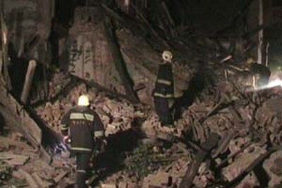 В Харькове рухнул дом. Фото