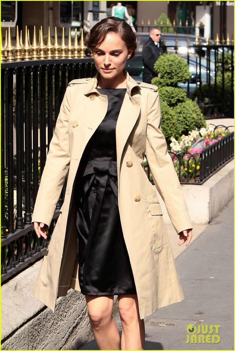 Портман добавила шарма Парижу. Фото