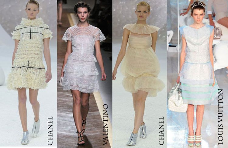 Лето 2012 оденет женщин в белые наряды. Фото 