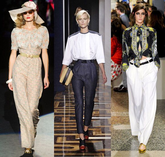 Модные брюки: весна-лето 2012. Фото