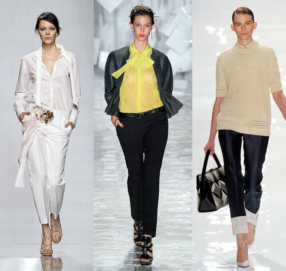 Модные брюки: весна-лето 2012. Фото
