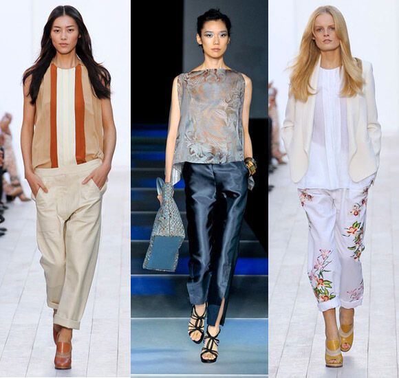 Модные брюки: весна-лето 2012. Фото