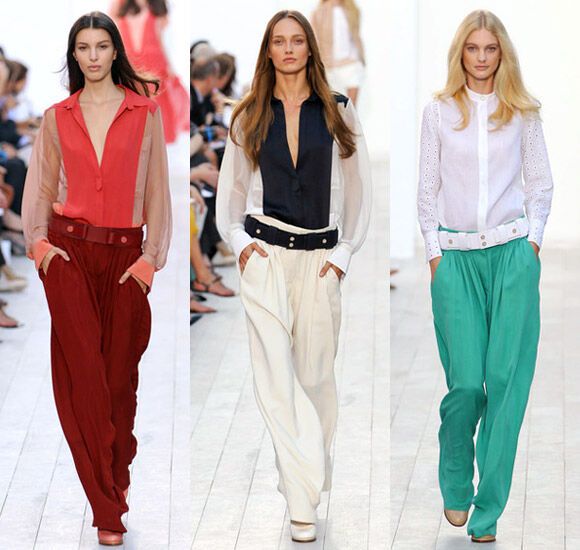 Модные брюки: весна-лето 2012. Фото