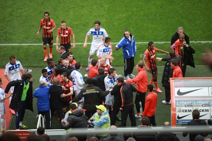 "Шахтер" - "Динамо": гладиаторы современности. Фото