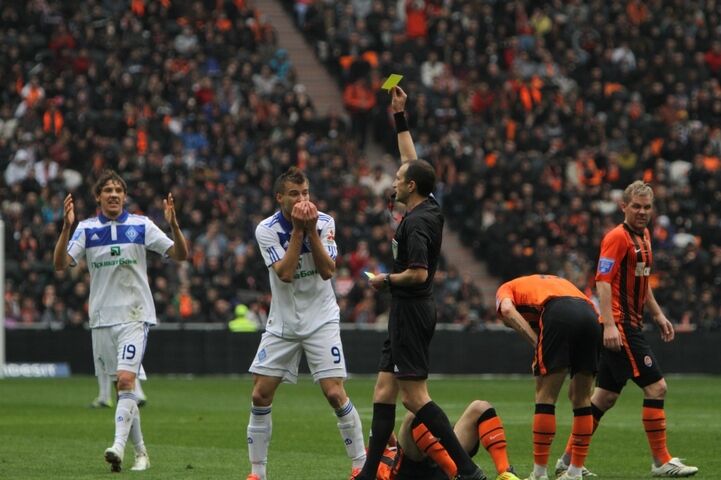 "Шахтер" - "Динамо": гладиаторы современности. Фото