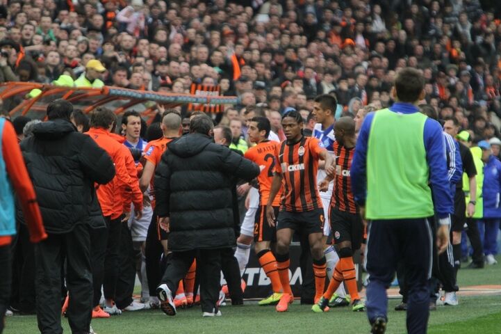 "Шахтер" - "Динамо": гладиаторы современности. Фото