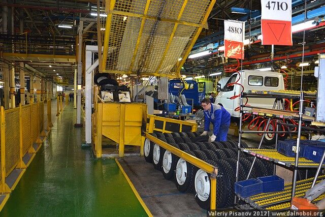 Как делают ГАЗель. Фото  