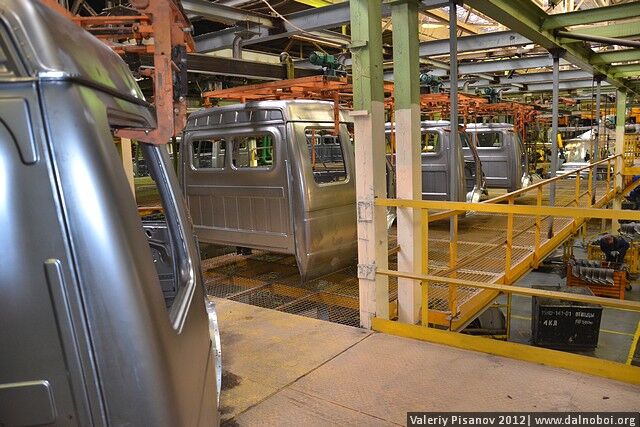 Как делают ГАЗель. Фото  