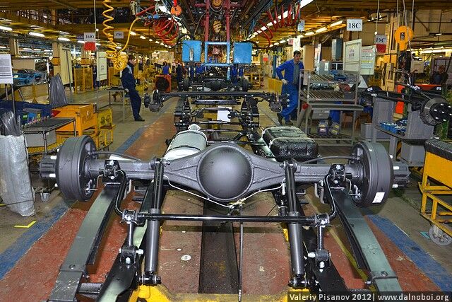 Как делают ГАЗель. Фото  