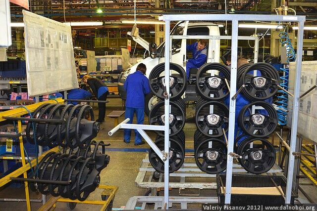 Как делают ГАЗель. Фото  