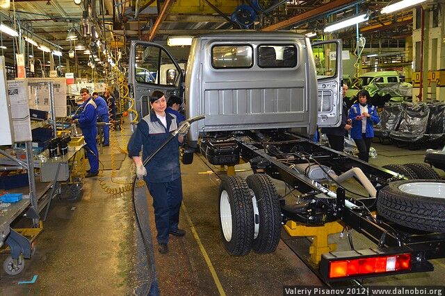Как делают ГАЗель. Фото  
