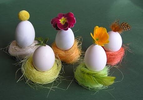Все краски весны! 28 способов красиво украсить пасхальный стол. Фото