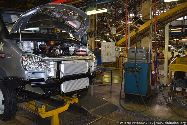 Как делают ГАЗель. Фото  