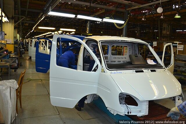Как делают ГАЗель. Фото  