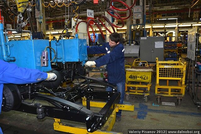 Как делают ГАЗель. Фото  