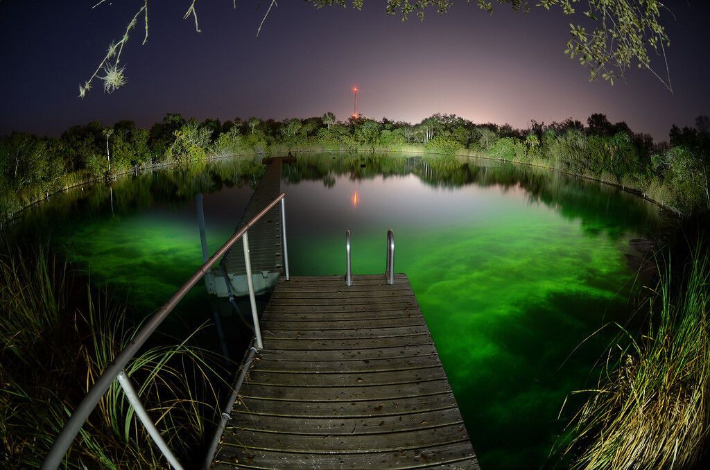 Подводные пещеры. Фотограф Курт Боуэн