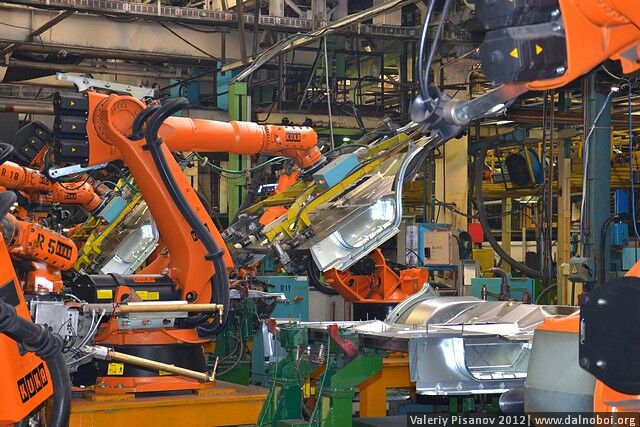 Как делают ГАЗель. Фото  