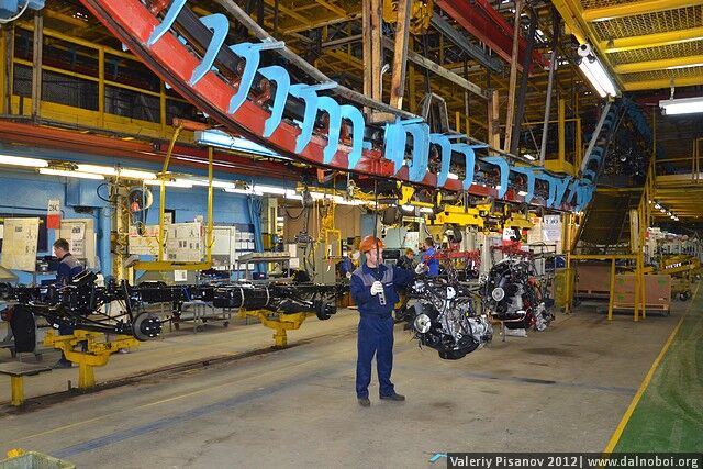 Как делают ГАЗель. Фото  