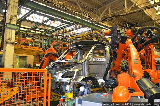 Как делают ГАЗель. Фото  