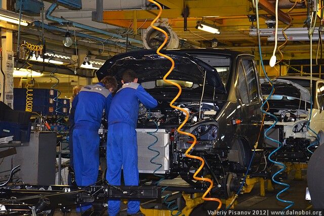 Как делают ГАЗель. Фото  