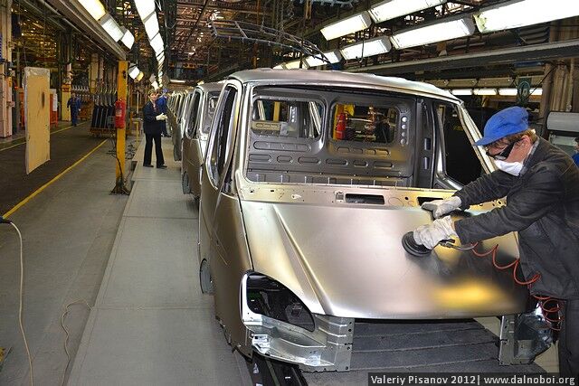 Как делают ГАЗель. Фото  