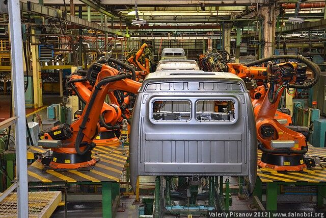 Как делают ГАЗель. Фото  