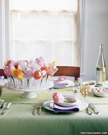 Все краски весны! 28 способов красиво украсить пасхальный стол. Фото