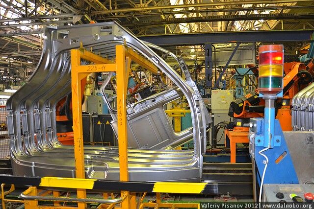 Как делают ГАЗель. Фото  