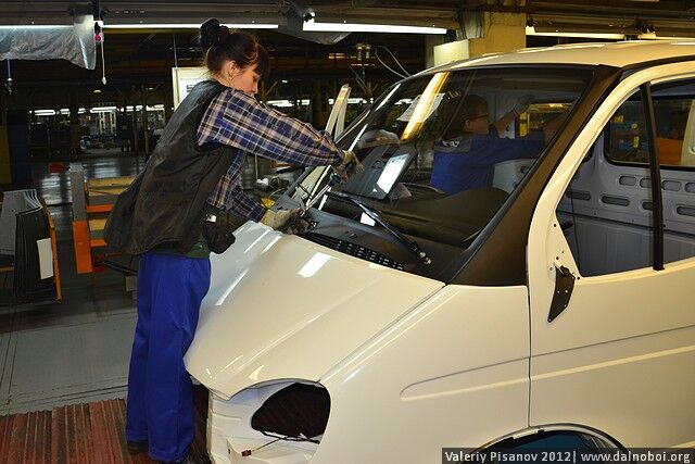 Как делают ГАЗель. Фото  